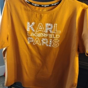 Karl lagerfeld Paris plus size tee shirt 1x